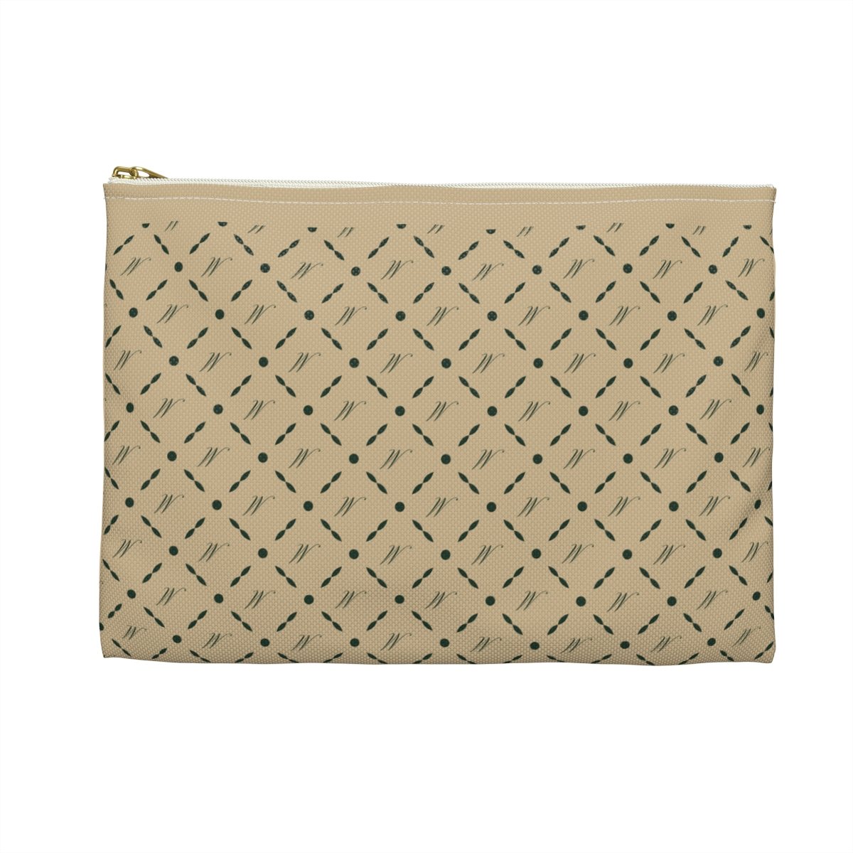 Monavé Laurel Pouch – White zipper