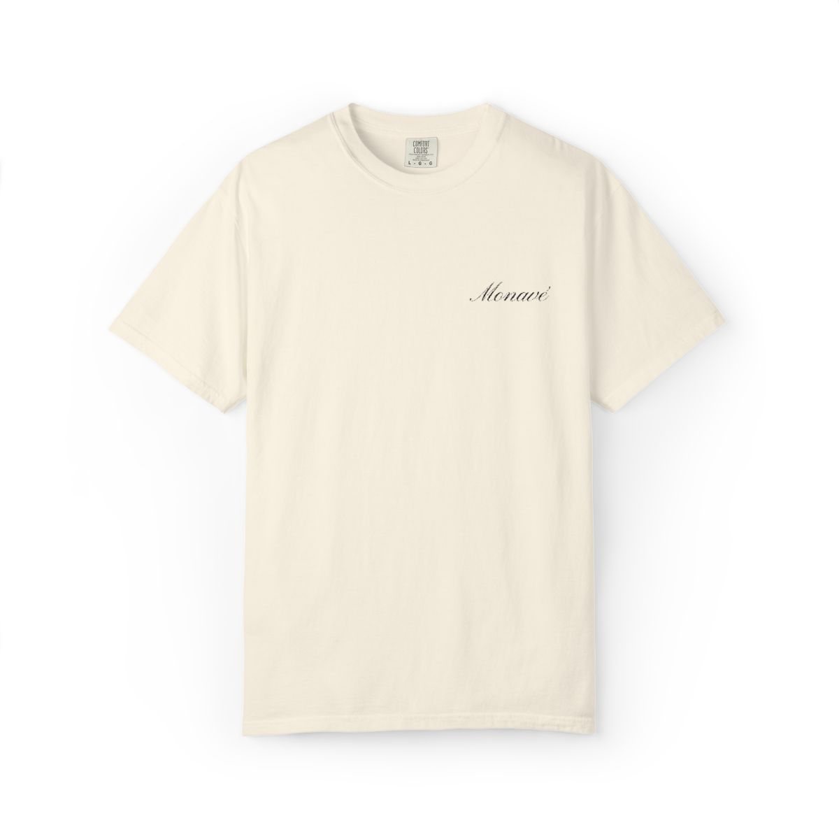Monavé Script Tee – Ivory