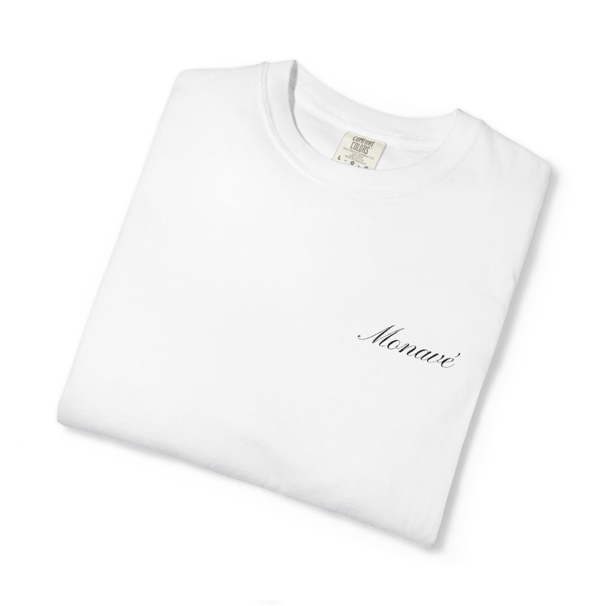 Monavé Script Tee – White
