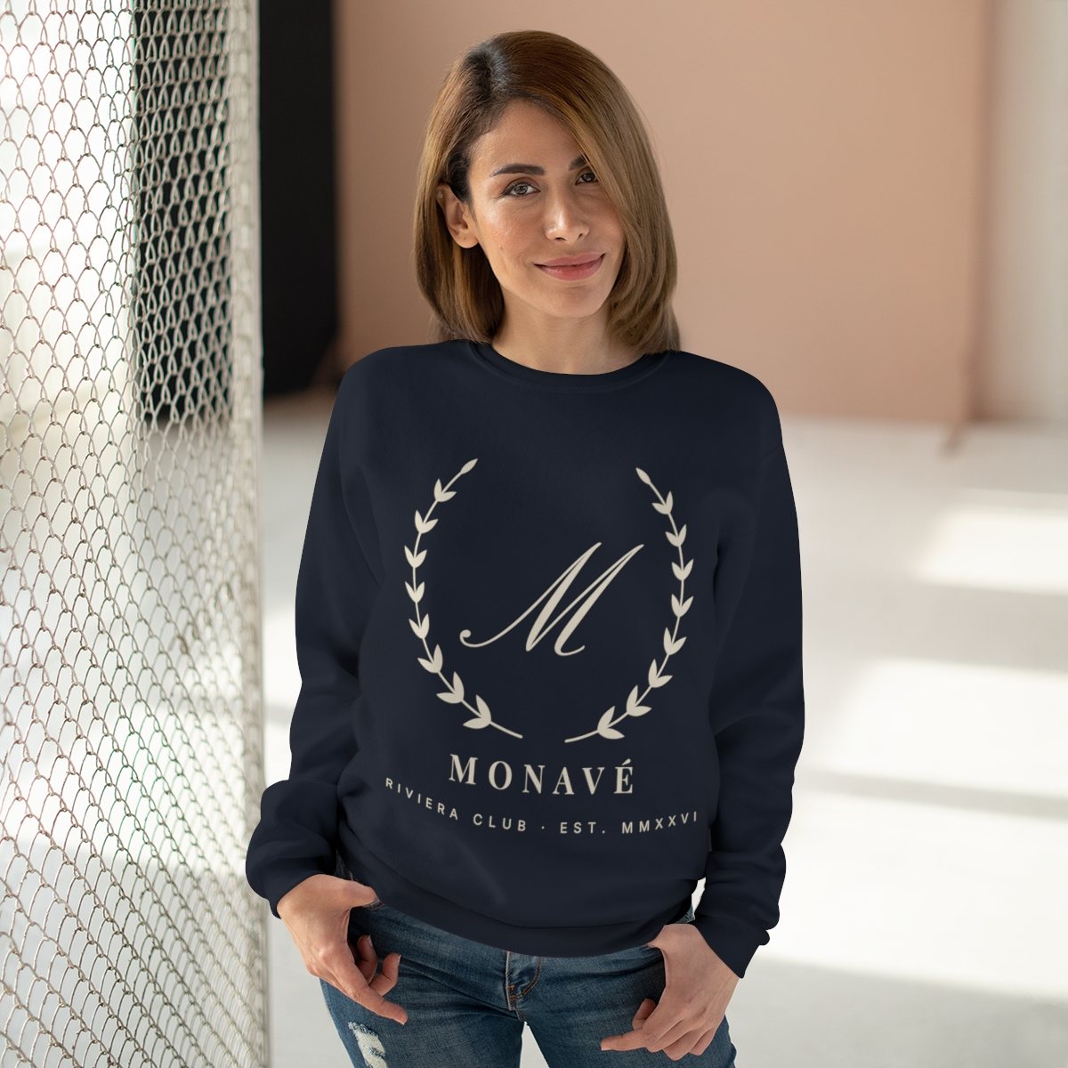 Monavé Riviera Club Sweatshirt – Navy