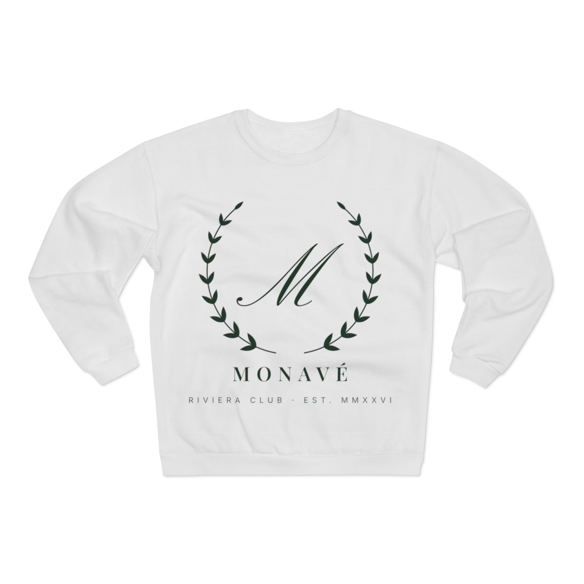 Monavé Riviera Club Sweatshirt – White