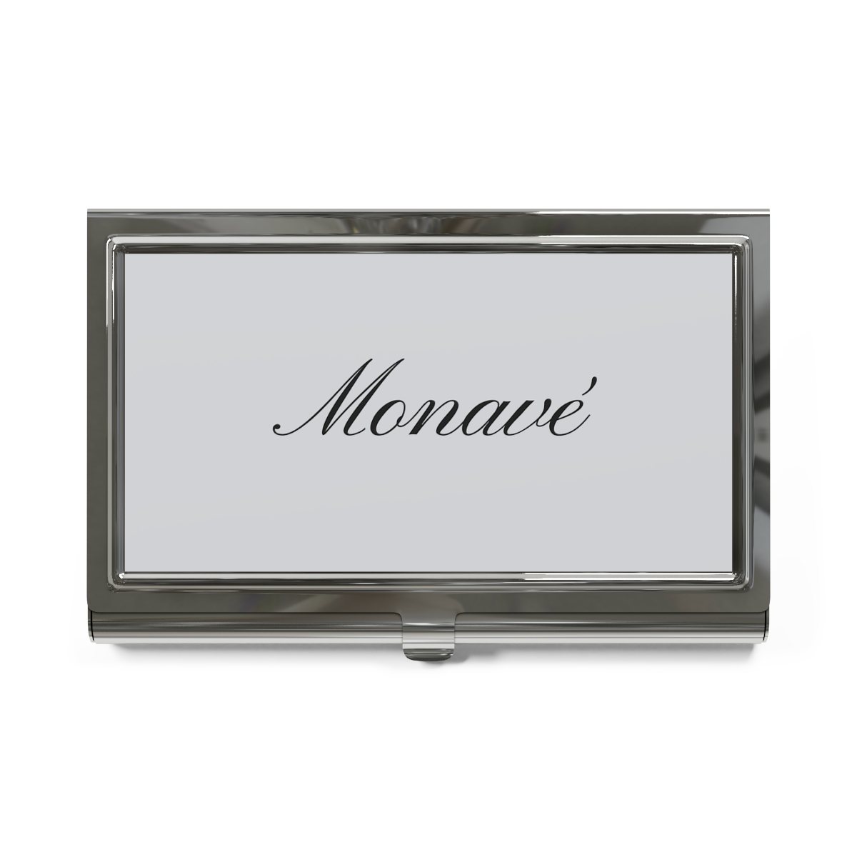 Monavé Silver Card Case