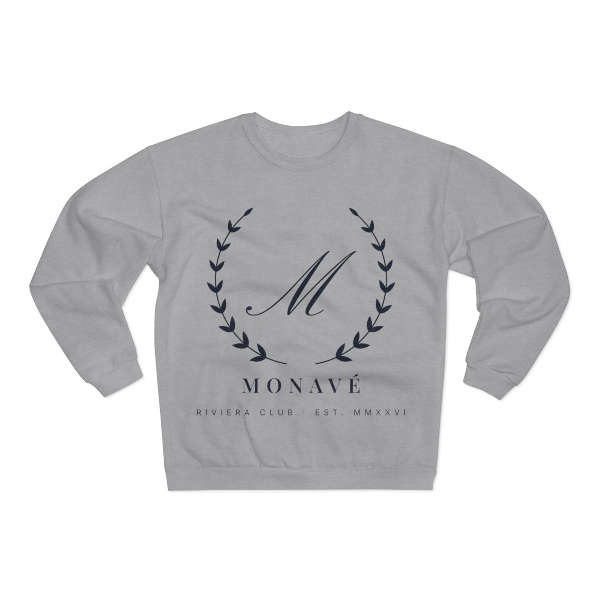 Monavé Riviera Club Sweatshirt – Heather Grey